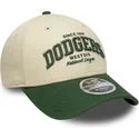 cap-izliekta-beige-adjustable-strap-9forty-m-crown-wordmark-no-los-angeles-dodgers-mlb-no-new-era