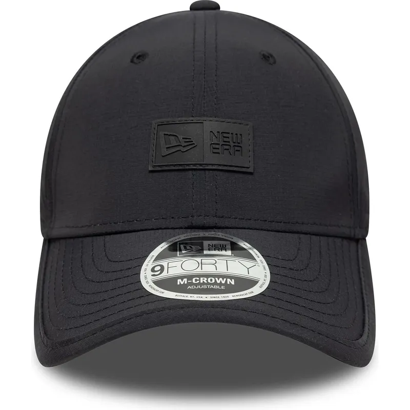 cepur-izliekta-melns-regulejama-lente-9forty-m-crown-sport-no-new-era