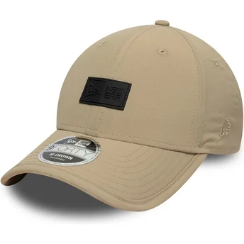 Cap izliekta beige adjustable strap 9FORTY M-Crown no New Era