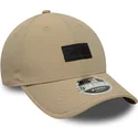 cap-izliekta-beige-adjustable-strap-9forty-m-crown-no-new-era