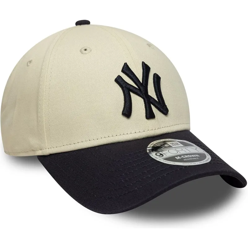 cap-izliekta-beige-snapback-9forty-m-crown-no-new-york-yankees-mlb-no-new-era