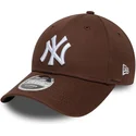 cap-izliekta-brown-snapback-9forty-m-crown-no-new-york-yankees-mlb-no-new-era