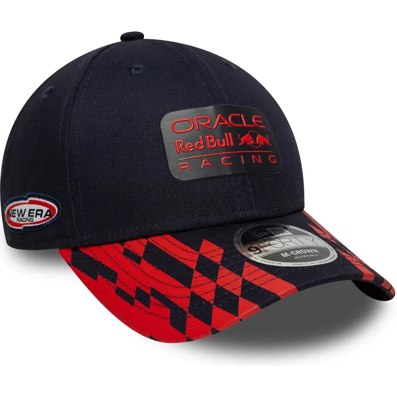 granatowo-czerwona-czapka-z-zakrzywionym-daszkiem-snapback-9forty-m-crown-visor-print-red-bull-racing-formula-1-new-era