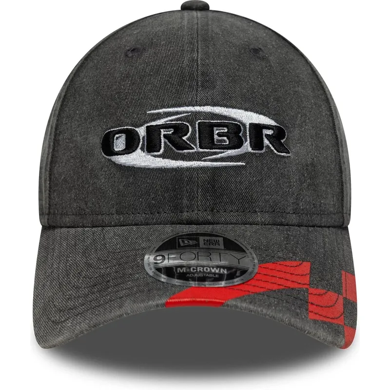 schwarze-gebogene-snapback-kappe-9forty-m-crown-washed-von-red-bull-racing-formula-1-von-new-era