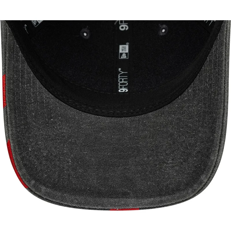 cepur-izliekta-melns-snapback-9forty-m-crown-washed-no-red-bull-racing-formula-1-no-new-era