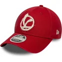 cap-izliekta-red-snapback-9forty-m-crown-80th-year-no-vespa-piaggio-no-new-era