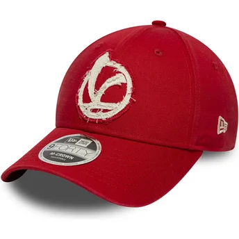 Cap izliekta red snapback 9FORTY M-Crown 80th Year no Vespa Piaggio no New Era