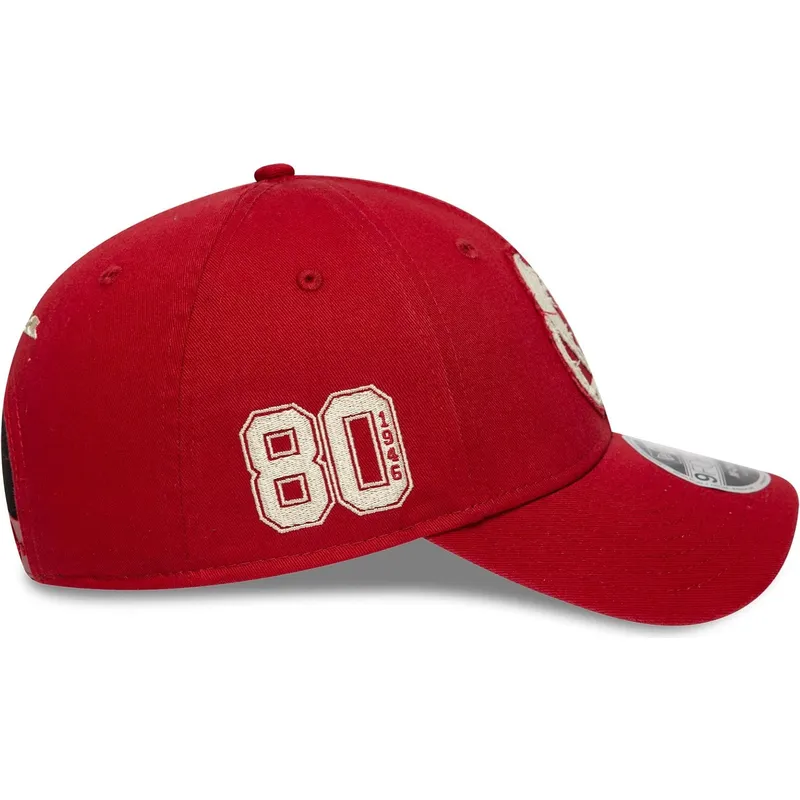 cap-izliekta-red-snapback-9forty-m-crown-80th-year-no-vespa-piaggio-no-new-era