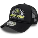 cepur-izliekta-soferis-melns-snapback-9forty-m-crown-graphic-no-new-era