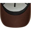 casquette-trucker-marron-9forty-m-crown-graphic-new-era