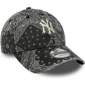 casquette-courbee-noire-ajustable-9twenty-washed-paisley-new-york-yankees-mlb-new-era