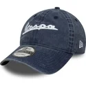 cepur-izliekta-zils-regulejams-9twenty-washed-no-vespa-piaggio-no-new-era