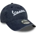 cap-izliekta-blue-adjustable-strap-9twenty-washed-no-vespa-piaggio-no-new-era