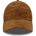 cap-izliekta-brown-adjustable-strap-9twenty-suede-no-new-york-yankees-mlb-no-new-era