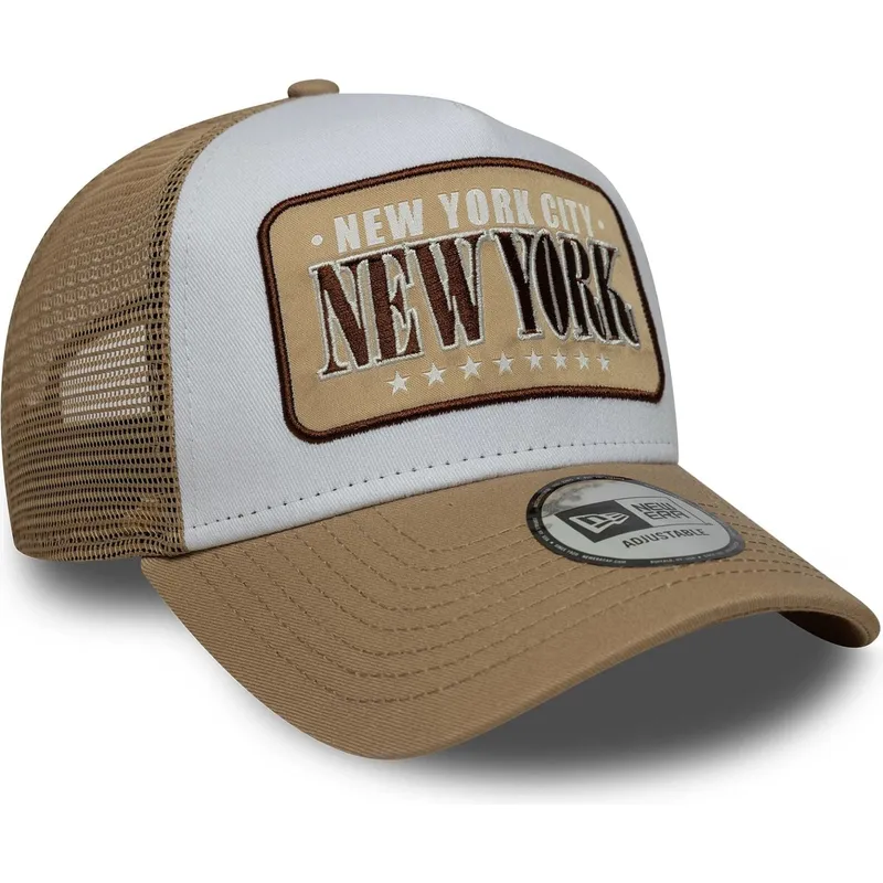 cap-izliekta-brown-snapback-a-frame-frame-location-no-new-york-ciudades-y-playas-no-new-era