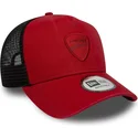 cepur-izliekta-truckeris-sarkans-snapback-e-frame-seasonal-no-ducati-motor-motogp-no-new-era
