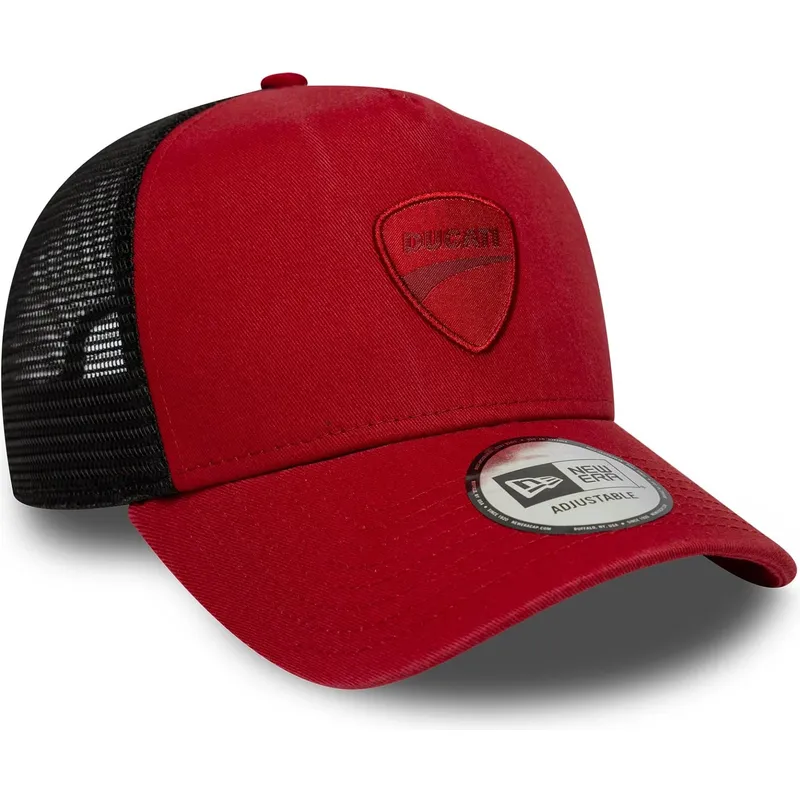 new-era-e-frame-seasonal-ducati-motor-motogp-red-trucker-hat