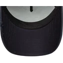 cepur-izliekta-truckeris-tumsi-zils-snapback-a-frame-oval-canvas-distress-no-new-era