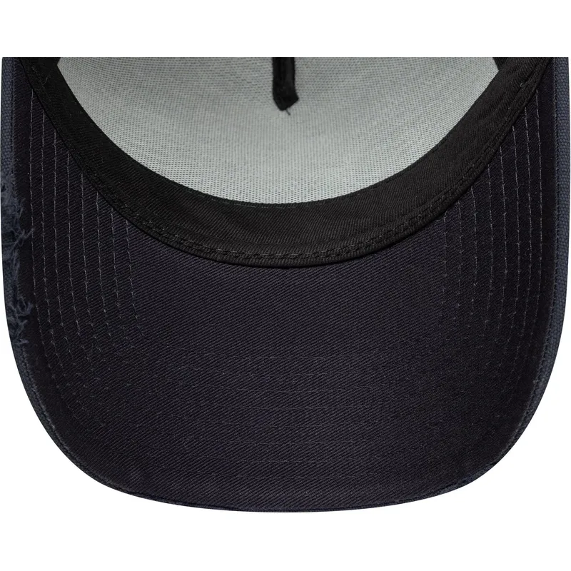 cepur-izliekta-truckeris-tumsi-zils-snapback-a-frame-oval-canvas-distress-no-new-era cepur-izliekta-truckeris-tumsi-zils-snapback-a-frame-oval-canvas-distress-no-new-era
