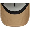cepur-izliekta-truckeris-bruns-snapback-a-frame-oval-canvas-distress-no-new-era