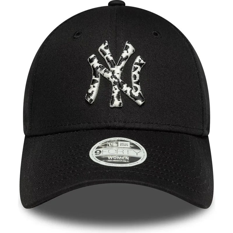 gorra-curva-negra-ajustable-para-mujer-9forty-animal-infill-de-new-york-yankees-mlb-de-new-era