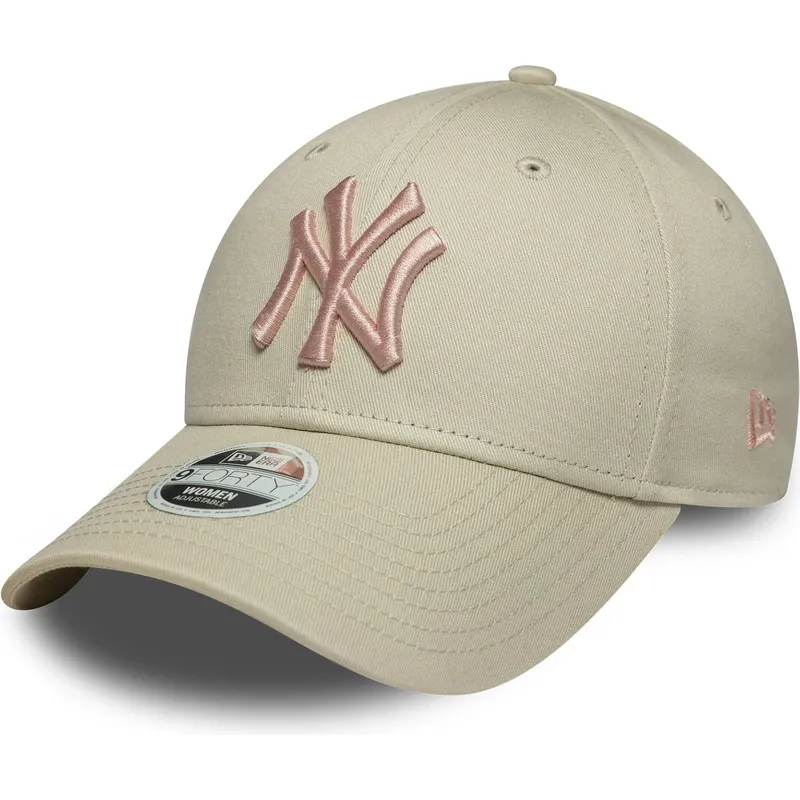 cepur-izliekta-bess-regulejams-rosa-9forty-league-essential-no-new-york-yankees-mlb-no-new-era