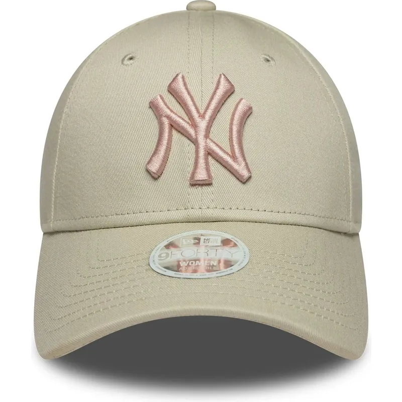 cepur-izliekta-bess-regulejams-rosa-9forty-league-essential-no-new-york-yankees-mlb-no-new-era