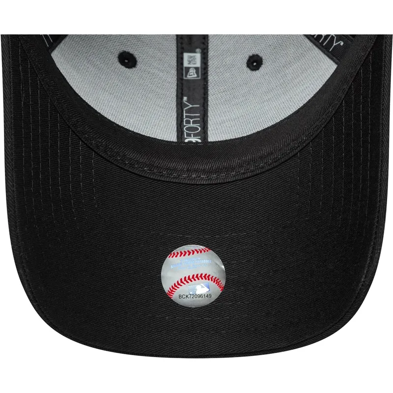 cap-izliekta-black-adjustable-strap-9forty-sequin-wordmark-no-los-angeles-dodgers-mlb-no-new-era