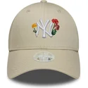 cepur-izliekta-bess-regulejams-9forty-floral-icon-no-new-york-yankees-mlb-no-new-era