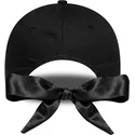 casquette-courbee-noire-ajustable-avec-logo-noir-pour-femme-9forty-bow-back-new-york-yankees-mlb-new-era