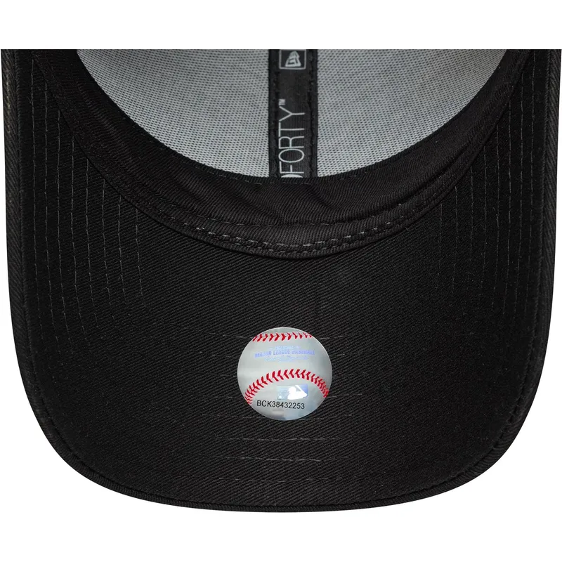 cepur-izliekta-melns-regulejama-lente-9forty-bow-back-no-new-york-yankees-mlb-no-new-era