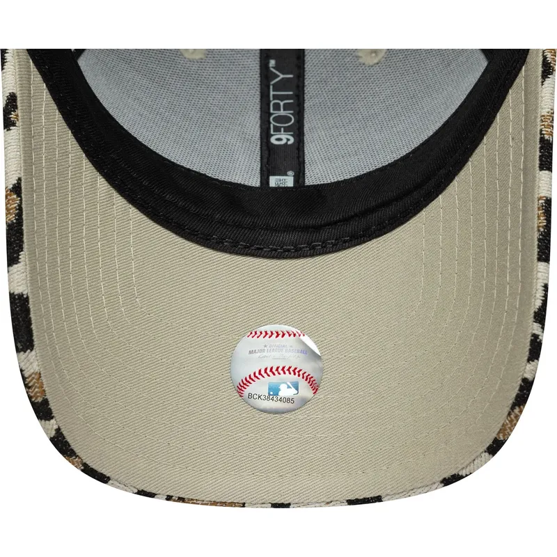 cepur-izliekta-leopards-regulejama-lente-9forty-midi-no-new-york-yankees-mlb-no-new-era