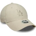 cepur-izliekta-bess-regulejama-lente-9forty-m-crown-pastel-cord-no-los-angeles-dodgers-mlb-no-new-era