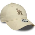 cap-izliekta-beige-adjustable-strap-9twenty-league-essential-midi-no-los-angeles-dodgers-mlb-no-new-era