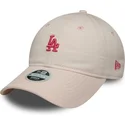 cepur-izliekta-roza-regulejams-9twenty-washed-mini-no-los-angeles-dodgers-mlb-no-new-era