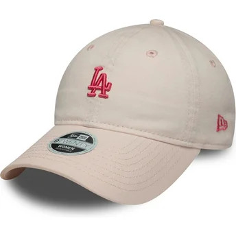 Cap izliekta pink adjustable strap 9TWENTY Washed Mini no Los Angeles Dodgers MLB no New Era