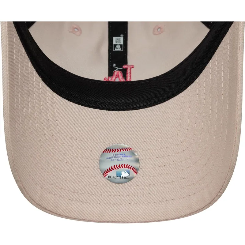 cap-izliekta-pink-adjustable-strap-9twenty-washed-mini-no-los-angeles-dodgers-mlb-no-new-era