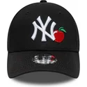 gorra-curva-negra-ajustable-para-nino-9forty-fruit-icon-de-new-york-yankees-mlb-de-new-era