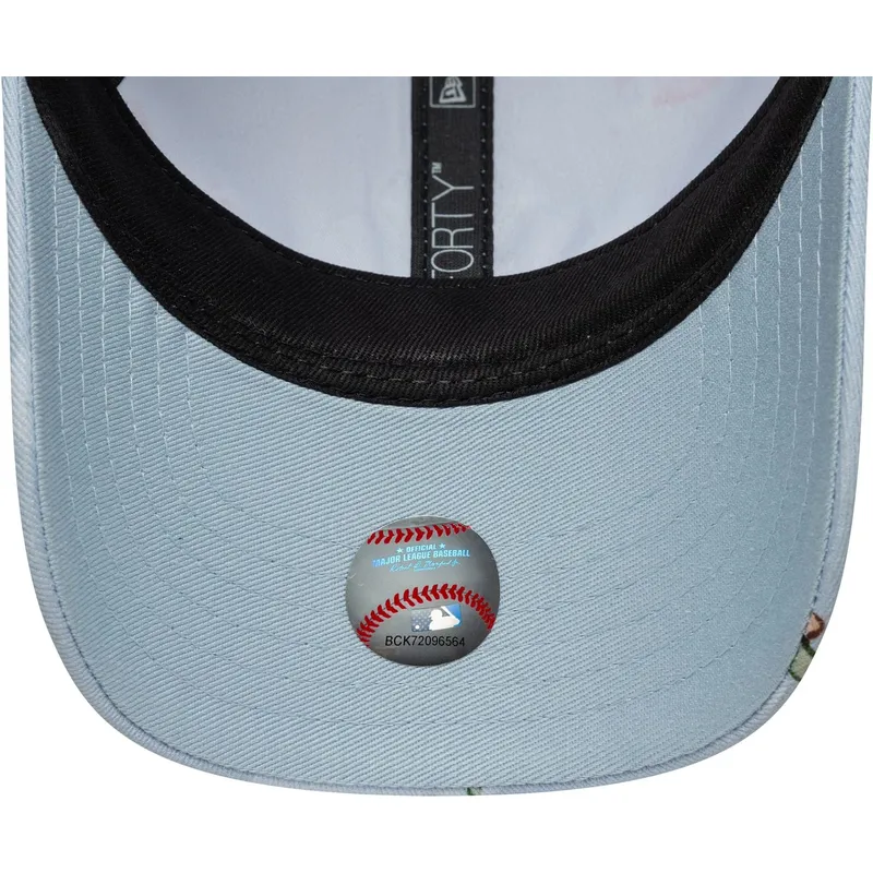 cepur-izliekta-zils-regulejama-lente-berniem-pequeno-9forty-plane-all-over-print-no-new-york-yankees-mlb-no-new-era
