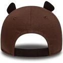 cap-izliekta-brown-adjustable-strap-berniem-9forty-no-new-era