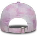 cap-izliekta-pink-adjustable-strap-berniem-9twenty-tie-dye-no-los-angeles-dodgers-mlb-no-new-era