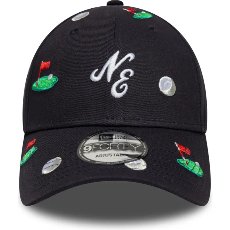 gorra-curva-azul-marino-ajustable-9forty-golf-all-over-print-de-new-era
