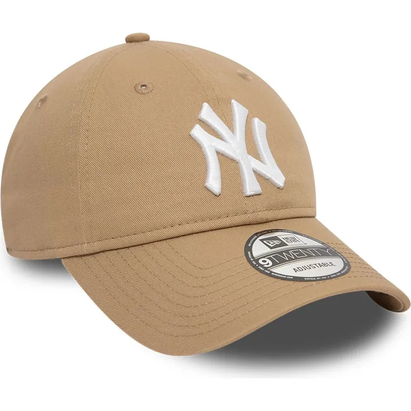 cepur-izliekta-bruns-regulejama-lente-claro-9twenty-league-essential-no-new-york-yankees-mlb-no-new-era