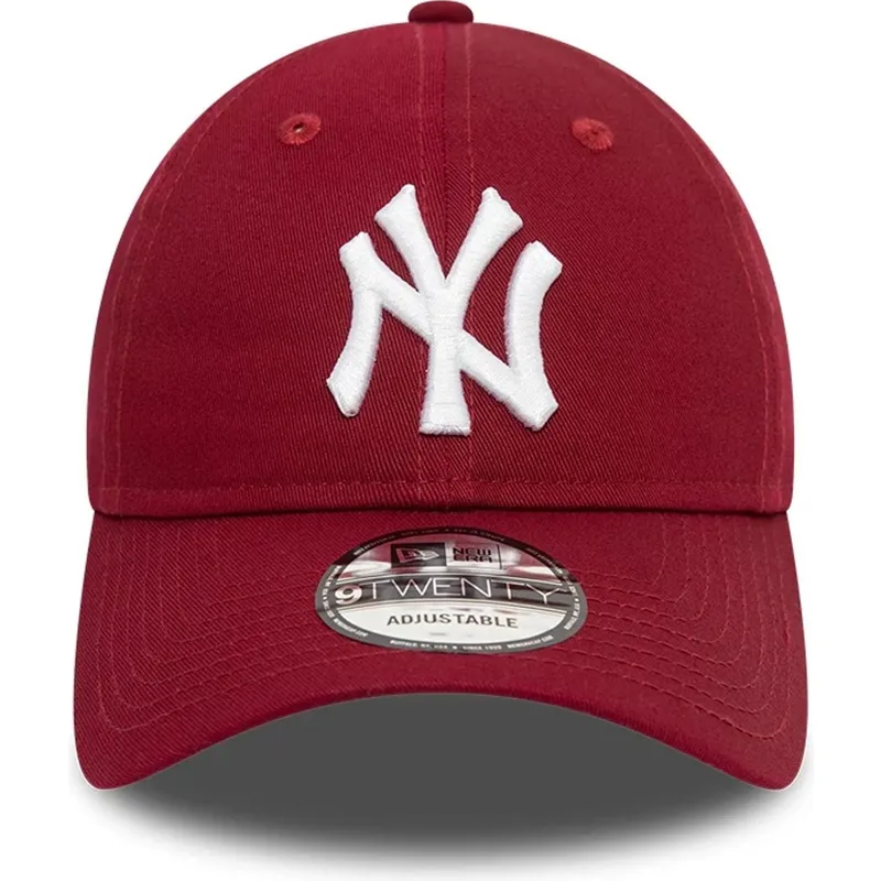 cepur-izliekta-sarkans-regulejams-9twenty-league-essential-no-new-york-yankees-mlb-no-new-era