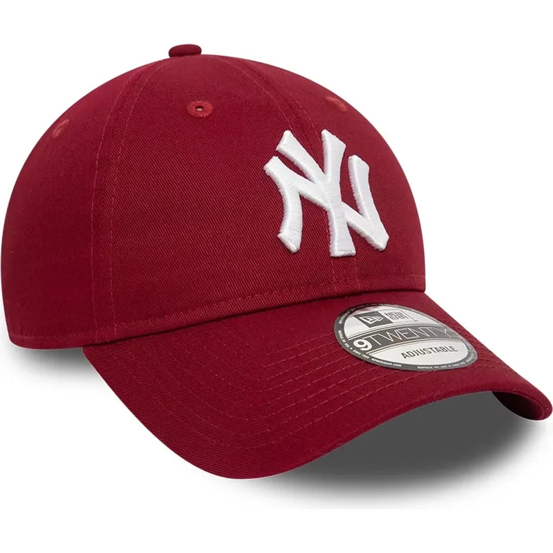 cepur-izliekta-sarkans-regulejams-9twenty-league-essential-no-new-york-yankees-mlb-no-new-era