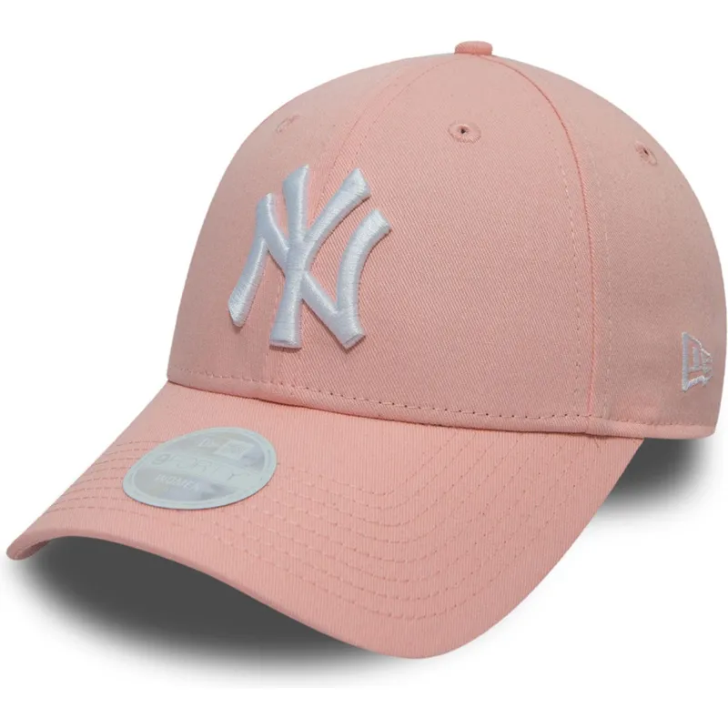 cepur-izliekta-roza-regulejams-9forty-league-essential-no-new-york-yankees-mlb-no-new-era