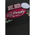 cepur-izliekta-truckeris-melns-snapback-est-1971-varsity-no-ed-hardy