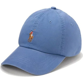 Polo Ralph Lauren Curved Brim Classic Sport Stretch Twill Blue Adjustable Cap