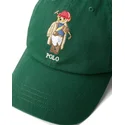 casquette-courbee-verte-ajustable-classic-sport-twill-polo-bear-polo-ralph-lauren