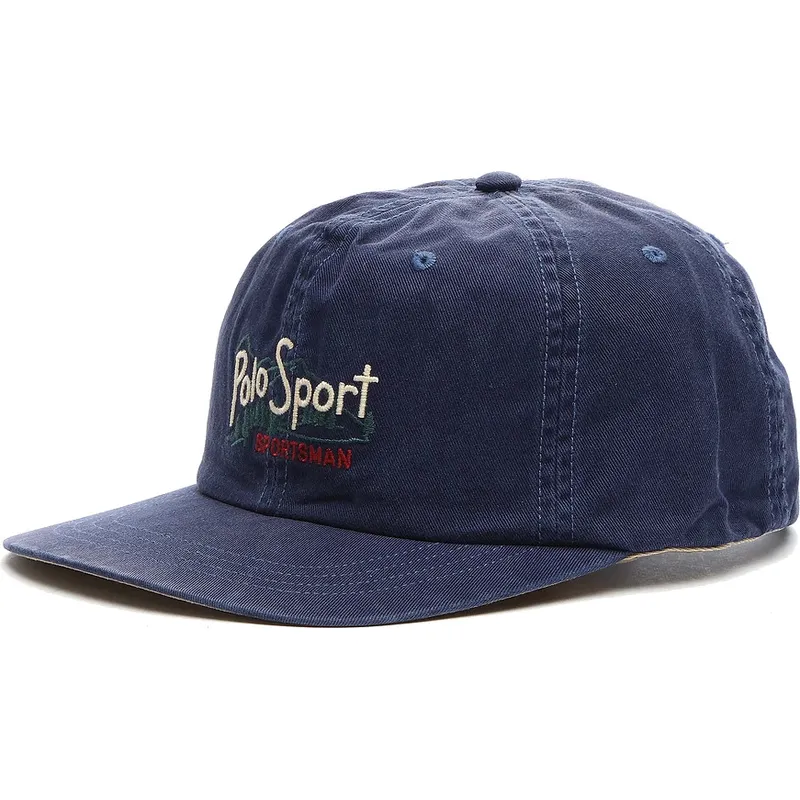 cap-izliekta-navy-blue-adjustable-strap-no-polo-ralph-lauren